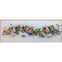 Janlynn® Sleepy Bears Counted Cross Stitch Kit