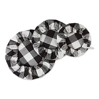 DII® Assorted Buffalo Check Woven Dish Cover Set