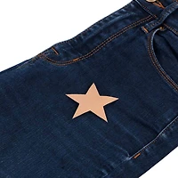 SINGER® Dark Iron-on Twill Patches