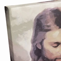 Jesus with Lamb Canvas Wall Art