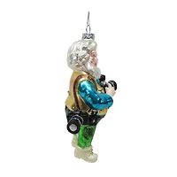 5.25" Photographer Santa Glass Ornament by Ashland®