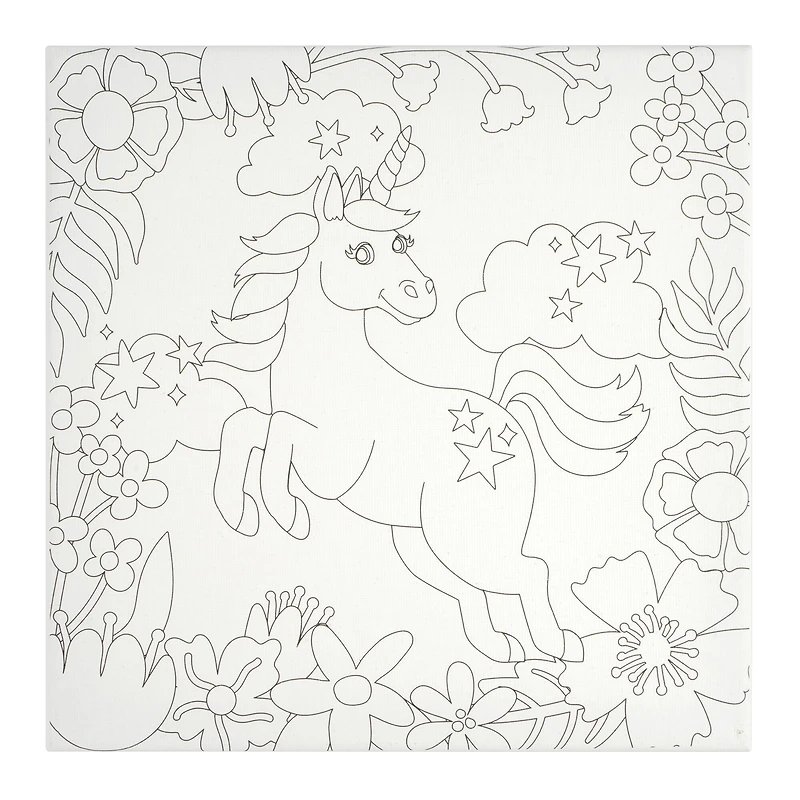 Unicorn Canvas Painting Kit by Creatology™