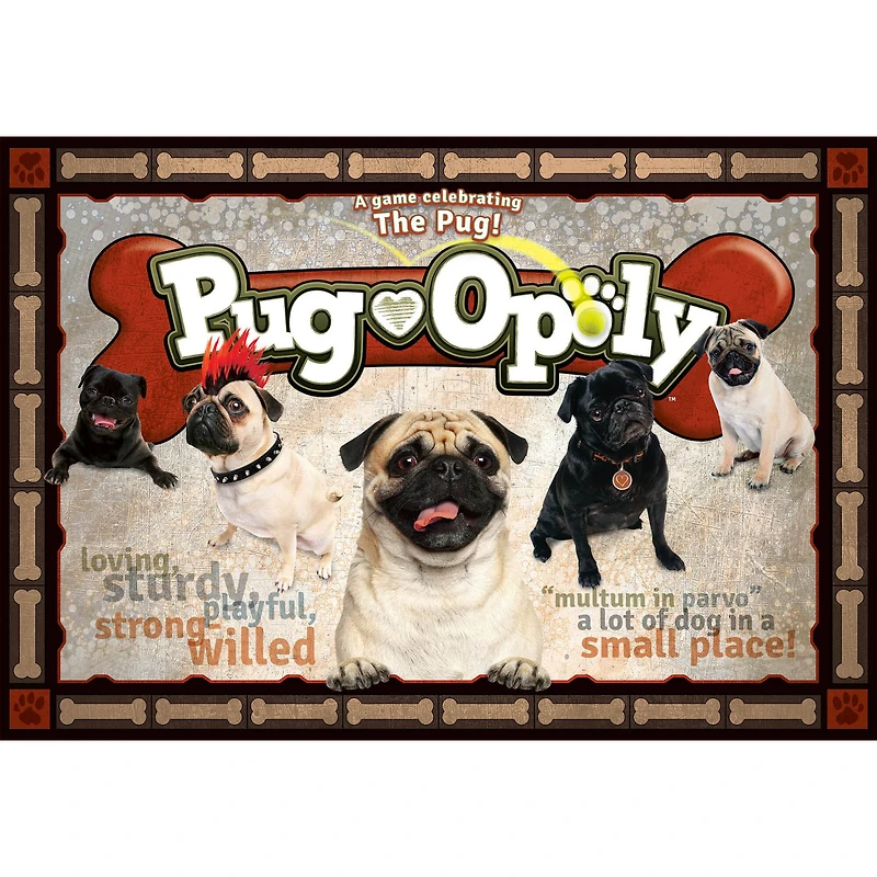 Late For The Sky Pug-Opoly™ Board Game