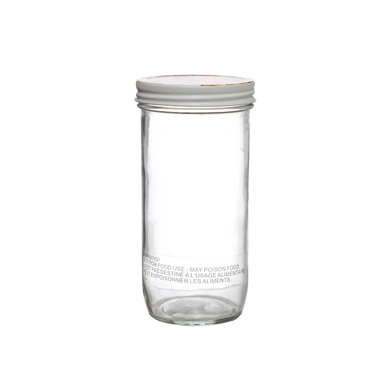 6.25" Glass Jar with Floral Lid by Ashland®