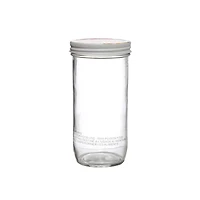 6.25" Glass Jar with Floral Lid by Ashland®