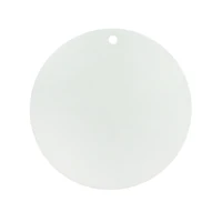 2.75" DIY Whitewashed Plywood Round Ornaments, 12ct. by Make Market®