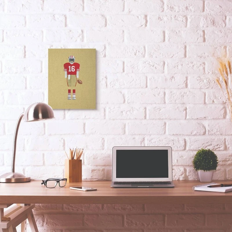 Stupell Industries Joe Montana Fashion Design Canvas Wall Art