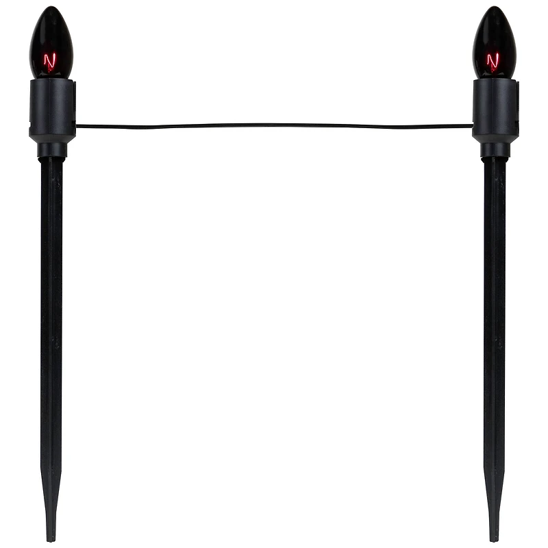 10ct. Purple C9 Bulb Halloween Pathway Markers