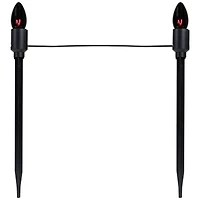 10ct. Purple C9 Bulb Halloween Pathway Markers