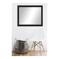 Timeless Frames® Jude Black 24" x 30" Framed Mirror