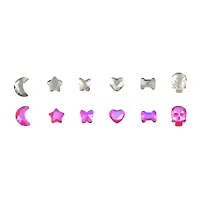 Mixed Shapes Glass Flatback Rhinestones by Bead Landing