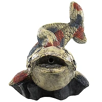 Design Toscano Showa Asian Koi Spitter Piped Statue