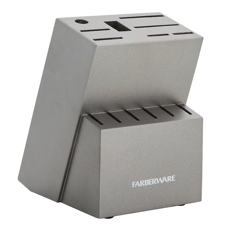 Farberware Stamped Stainless Steel & Graphite 15-Piece Cutlery Set