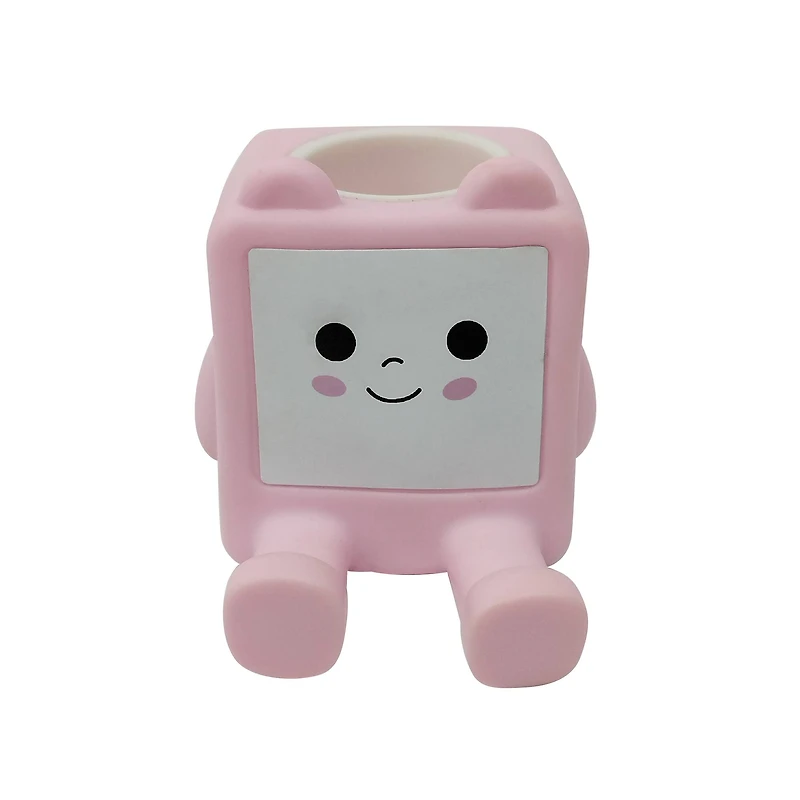 4.25" Pink Pencil & Phone Holder Tabletop Décor by Creatology™