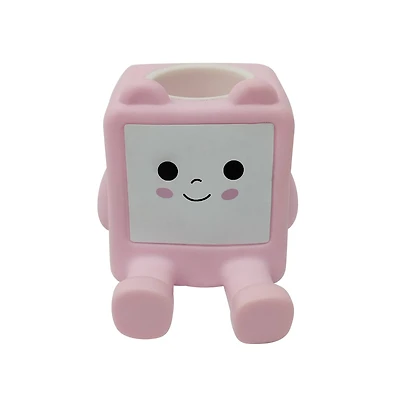 4.25" Pink Pencil & Phone Holder Tabletop Décor by Creatology™