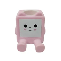 4.25" Pink Pencil & Phone Holder Tabletop Décor by Creatology™