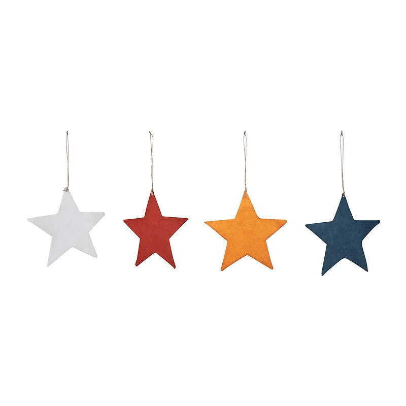 Hello Honey® 8" Paper Star Ornament Set
