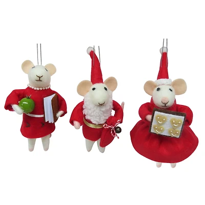 Assorted 7" Wool Mouse Ornament by Ashland®, 1pc.