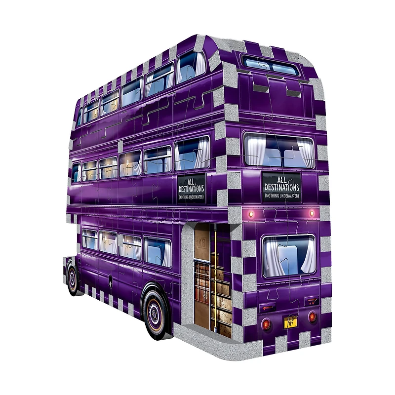Harry Potter Collection - The Knight Bus Mini 3D Puzzle: 130 Pcs