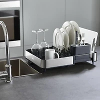 Joseph Joseph Extend Steel Expandable Dish Rack Grey