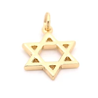 14K Gold Plated Star of David Charm by Bead Landing™