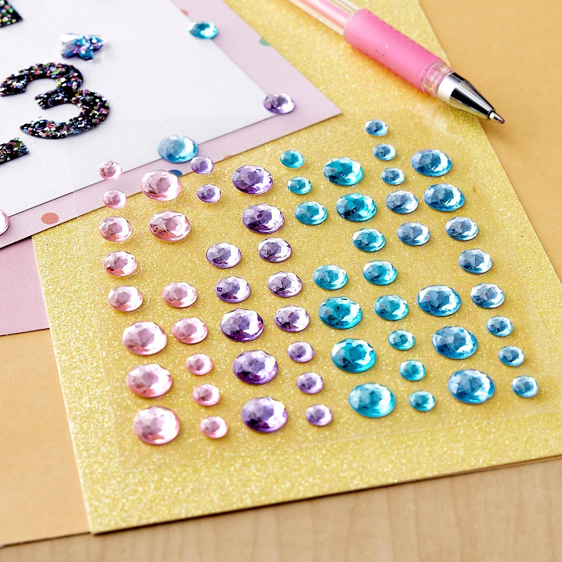 Pastel Rhinestone Stickers by Recollections™