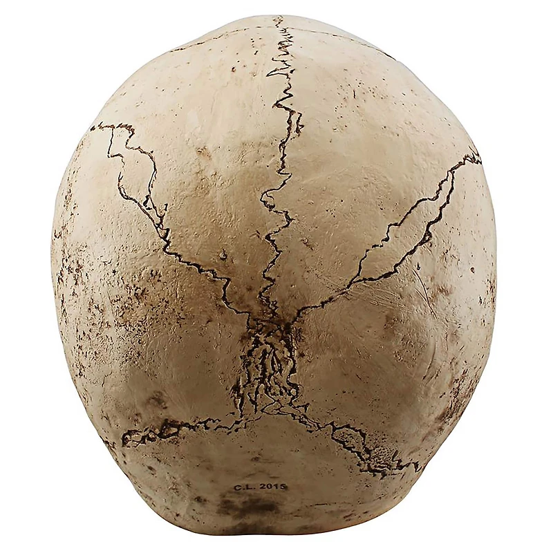 Design Toscano Sinister Simon Giant Skull Sculpture