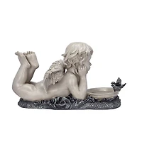Design Toscano 18" Summertime Reflections Cherub Garden Statue