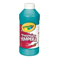 Crayola® 16oz. Turquoise Premier Tempera Paints, 3ct.