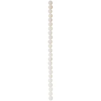 12 Packs: 22 ct. (264 total) Matte White Crackle Agate Round Beads, 8mm by Bead Landing™