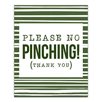 Please No Pinching 16" x 20" Canvas Wall Art