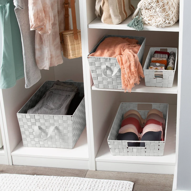 Simplify Large Woven Storage Bin