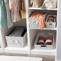 Simplify Large Woven Storage Bin