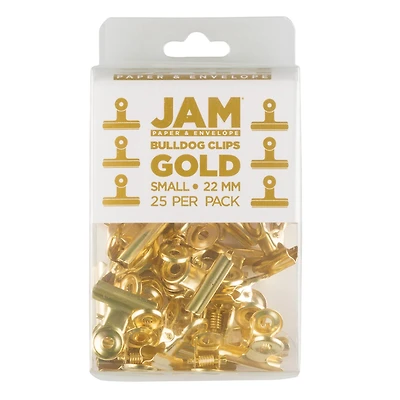 JAM Paper 22mm Metal Bulldog Clips