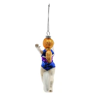 5.25" Floor Gymnast Glass Ornament by Ashland®