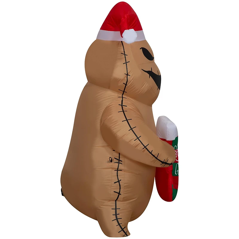 5ft. Airblown® Inflatable Christmas Oogie Boogie with Scary Christmas Stocking