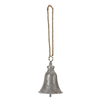 2ct. Rustic Metal Bell Ornaments