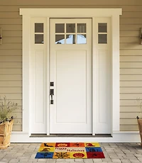 DII® Happy Halloween Vinyl Back Coir Doormat