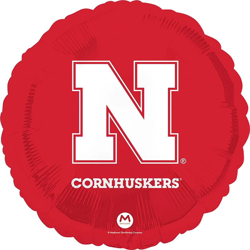 18" University of Nebraska Foil Balloon