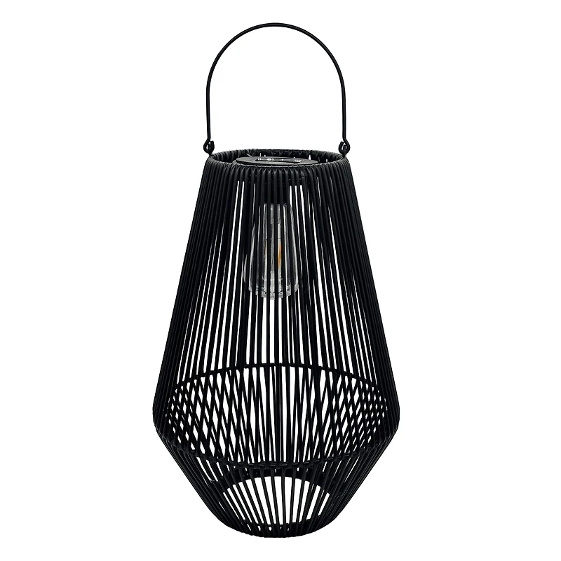 16.75" Cage Solar Lantern by Ashland®