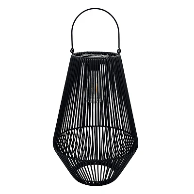16.75" Cage Solar Lantern by Ashland®