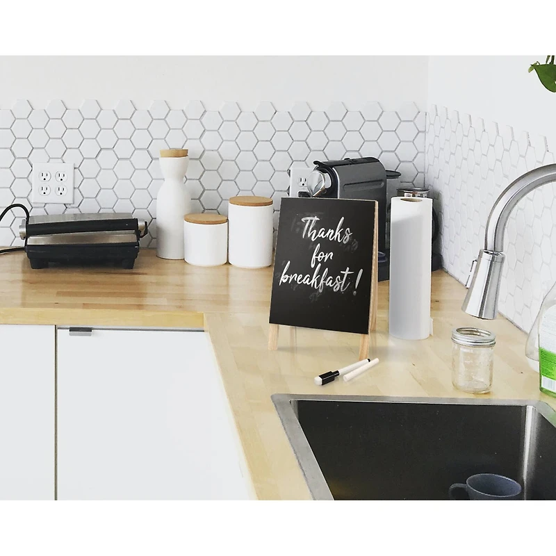 Hampton Art™ Dry Erase Chalk Easel with Marker & Chalk