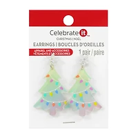 Acrylic Christmas Tree Earrings by Celebrate It™