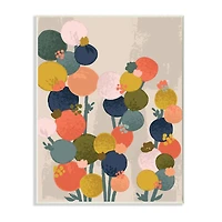 Stupell Industries Organic Shape Flowers Wall Plaque