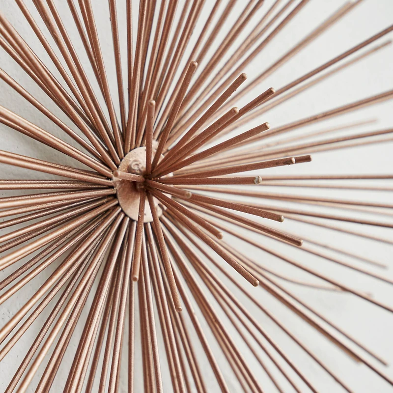 CosmoLiving by Cosmopolitan Starburst Metal Wall Accent Set, 3ct.