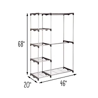 Honey Can Do Double Rod Freestanding Closet