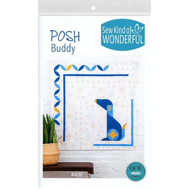 Sew Kind Of Wonderful QCR Mini Posh Buddy Pattern