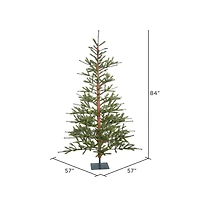 7ft. Unlit Bed Rock Pine Artificial Christmas Tree