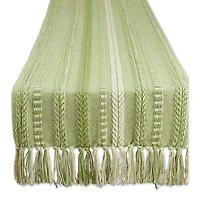 DII® 108" Braided Stripe Table Runner