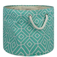 DII® Large Round Stained Glass Polyester Bin